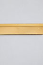 A Ruler. Cevdet ErEk. Gold 18k, 10x1x0.2cm, 2012.